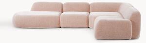 Narożna sofa modułowa XL z szezlongiem Wolke