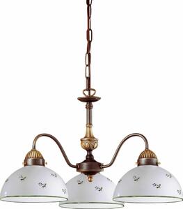 Kolarz Kolarz 731.83.20 - Żyrandol na łańcuchu NONNA 3xE27/75W/230V zielony KL0362