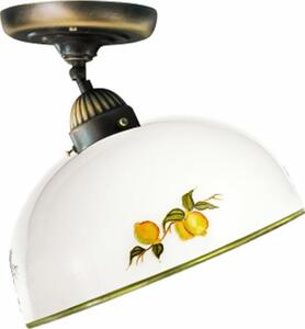 Kolarz Kolarz 731.10.129 - Żyrandol natynkowy NONNA 1xE27/75W/230V śr. 30 cm cytryny KL0384