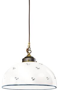 Kolarz Kolarz 731.32.19 - Żyrandol na lince NONNA 1xE27/75W/230V śr. 36 cm niebieski KL0381