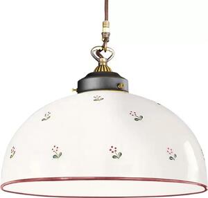 Kolarz Kolarz 731.32.77 - Żyrandol na lince NONNA 1xE27/75W/230V śr. 36 cm czerwony KL0383