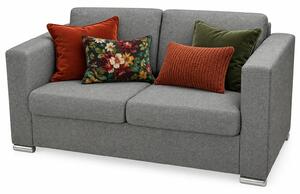 Szara dwuosobowa sofa loftowa T2-L62