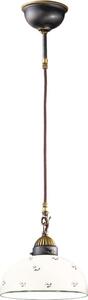 Kolarz Kolarz 731.30.20 - Żyrandol na lince NONNA 1xE27/75W/230V śr. 20 cm zielony KL0402