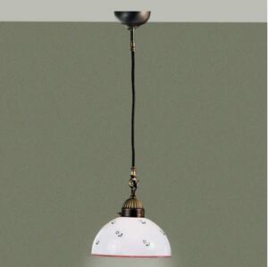 Kolarz Kolarz 731.30.69 - Żyrandol na lince NONNA 1xE27/75W/230V śr. 20 cm czerwony KL0403