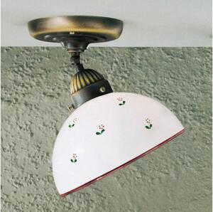 Kolarz Kolarz 731.10.68 - Żyrandol natynkowy NONNA 1xE27/75W/230V śr. 30 cm czerwony KL0392