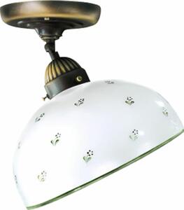 Kolarz Kolarz 731.10.27 - Żyrandol natynkowy NONNA 1xE27/75W/230V śr. 30 cm zielony KL0391