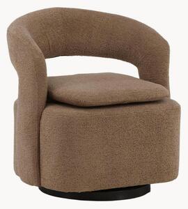 Fotel obracany Bouclé Laurel