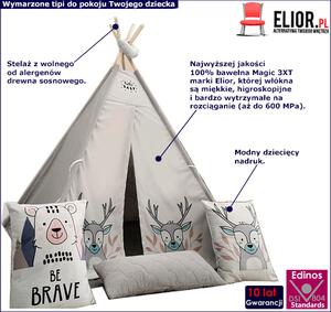 Szare tipi dla dziecka K1-H29