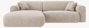 Sofa narożna z szenilu Nolio