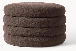 Puf XL Bouclé z miejscem do przechowywania Alto