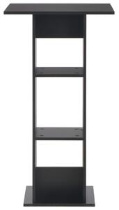 Stolik barowy, czarny, 60 x 60 x 110 cm