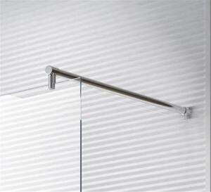 Glaszentrum Hagen - Drążek stabilizujący - Fix - 150 cm okrągła rura - do ściany prysznica i kabiny prysznicowej