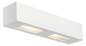 Nowoczesny kinkiet Box - Endon Lighting - matowy, biały
