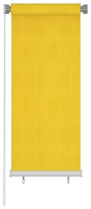 Roleta zewnętrzna, 60x140 cm, żółta, HDPE