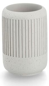 Kubek na szczoteczki CEMENT, Ø 7 cm