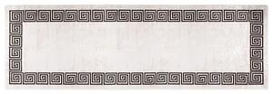 Nowoczesny antypoślizgowy dywan kremowy 80x300 cm C9-K76