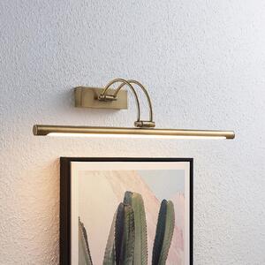 Lampa Ścienna Lucande, Dimitrij, antyczny mosiądz, salon, metal, antyczny