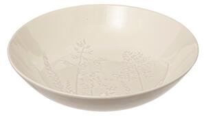 Talerz głęboki do zupy ELSA, kamionka, wzór polnych kwiatów, Ø 21 cm