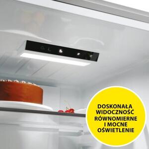 Lodówka CANDY Fresco 300 ECN2CQTEX206 No Frost 205cm inox