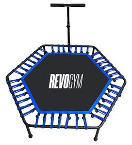 Trampolina fitness VELACO TRAMP-FITNESS-130 Czarno-niebieski