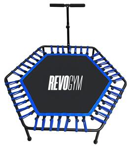 Trampolina fitness VELACO TRAMP-FITNESS-130 Czarno-niebieski