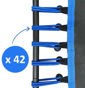 Trampolina fitness VELACO TRAMP-FITNESS-130 Czarno-niebieski
