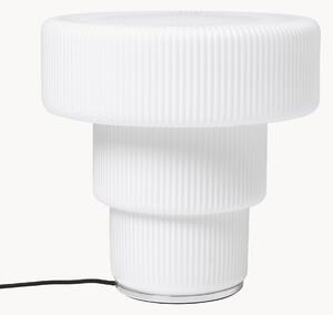 Lampa stołowa LED ze szkła dmuchanego Ripple