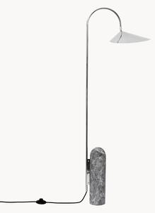 Lampa podłogowa z regulowaną wysokością i marmurową podstawą Arum