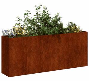 Doniczka Rusty 200x40x80 cm Stal nierdzewna