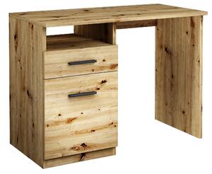 Biurko z szufladą 100 cm dąb artisan S7-K34