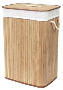 Compactor Kosz na brudne ubrania Bamboo prostokątny, naturalny