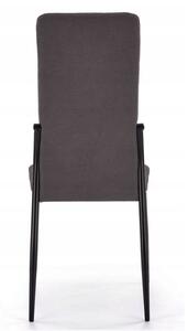 Krzesło tapicerowane do jadalni k334 popiel