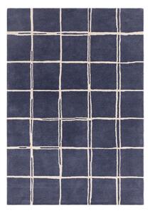 Niebieski wełniany dywan tkany ręcznie 160x230 cm – Asiatic Carpets