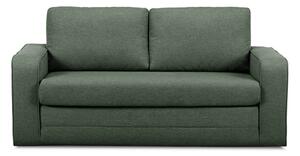Zielona rozkładana sofa 160 cm Come – Bobochic Paris