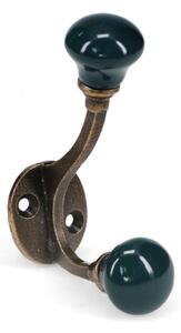 Ciemnoniebieski metalowy wieszak ścienny 3 cm – Rex London