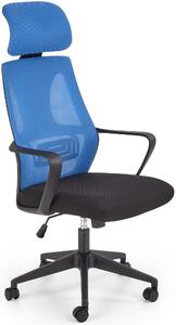Fotel biurowy ergonomiczny obrotowy valdez niebieski