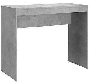Szare małe biurko proste beton K7-M94