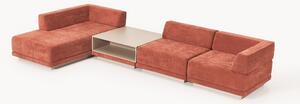 Narożna sofa modułowa ze stolikiem kawowym Colin (4-osobowa)