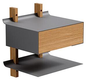 Eva Solo - Smile Bedside Table Shelf Oak/Grey