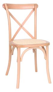 -5% z kodem AVIDA - Krzesło drewniane Solido light, rattan, sztaplowany