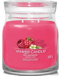 Yankee Candle Świeca zapachowa średnia Signature Red Raspberry, 368 g, M