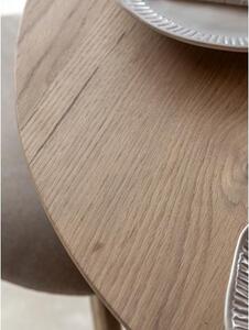 Okrągły stół do jadalni z drewna Hatfield, Ø 110 cm