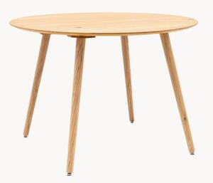 Okrągły stół do jadalni z drewna Hatfield, Ø 110 cm