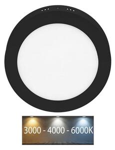 Ecolite Ecolite LED-CSL-CCT/25W/CR - Lampa sufitowa LADA LED 25W 230V czarna EC0421