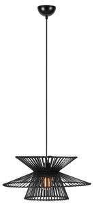 Markslöjd Markslöjd 108784 - Żyrandol na lince DUPLICI 1xE27/40W/230V czarny/bambus ML1406