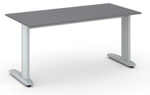 Biurko PRIMO FLEXIBLE, 160x80 cm, grafit