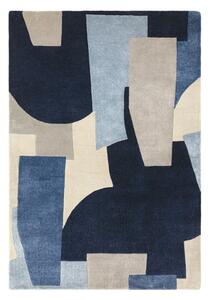 Niebieski dywan z włókien z recyklingu tkany ręcznie 200x290 cm Romy – Asiatic Carpets
