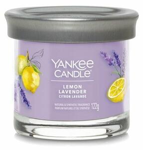 Yankee Candle świeczka zapachowa Signature Tumbler w szkle mała Lemon Lavender, 122 g