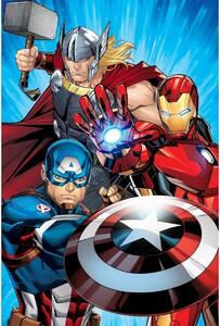 Jerry Fabrics Koc dziecięcy Avengers Heroes 02, 100 x 150 cm