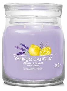 Yankee Candle świeczka zapachowa Signature w szkle średnia Lemon Lavender, 368 g